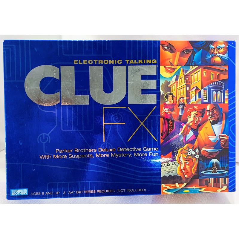 Clue Fx Game – 2003 – Parker Brothers – New
