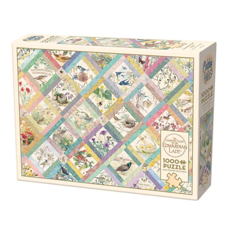 Cobble Hill – 80357 | Country Diary Quilt – 1000 Piece Puzzle