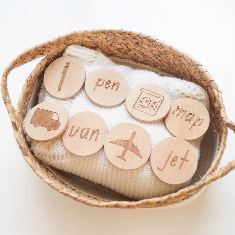 CVC Word Match Discs