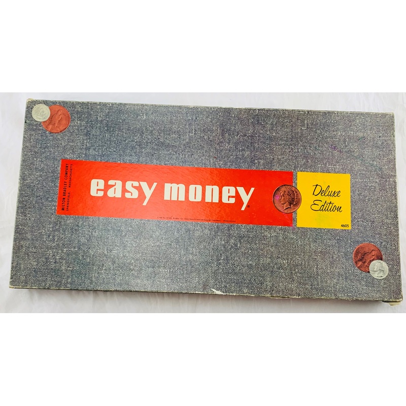 Easy Money Deluxe Edition – 1958 – Milton Bradley – Very Good Condition