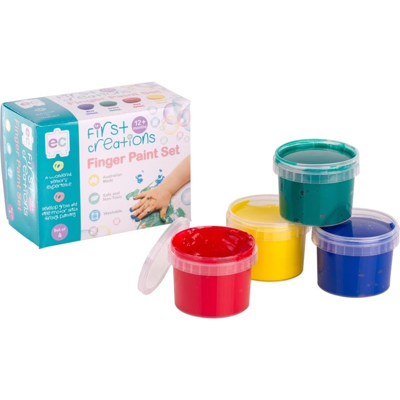 EC – First Creations Finger Paint Set