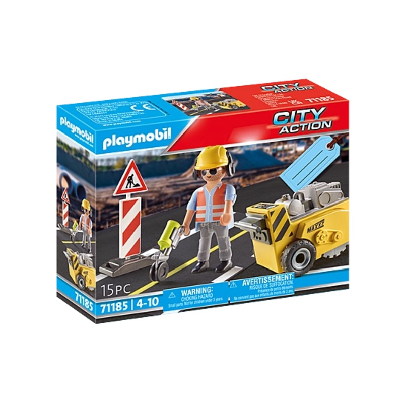 Playmobil Construction Worker Gift Set