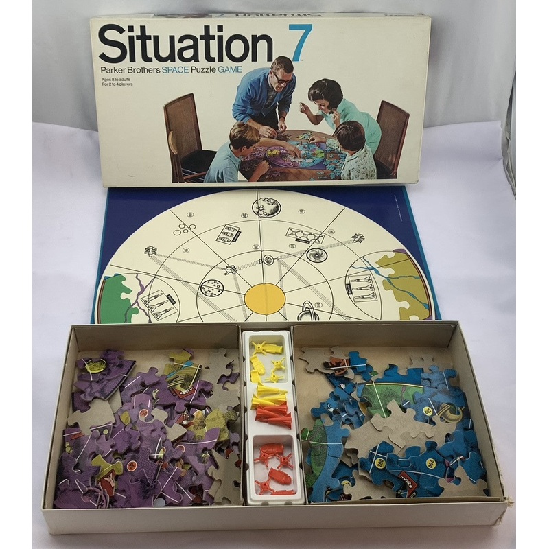 Situation 7 Game – 1969 – Parker Brothers – Great Condition