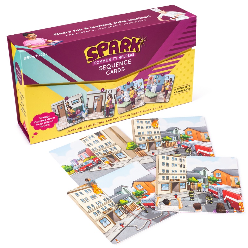 SPARK Community Helper Sequencing Cards