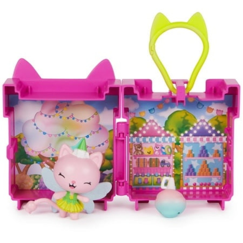 Spin Master – 6065945 | Gabby’s Dollhouse Clip on Playset Kitty Fairy
