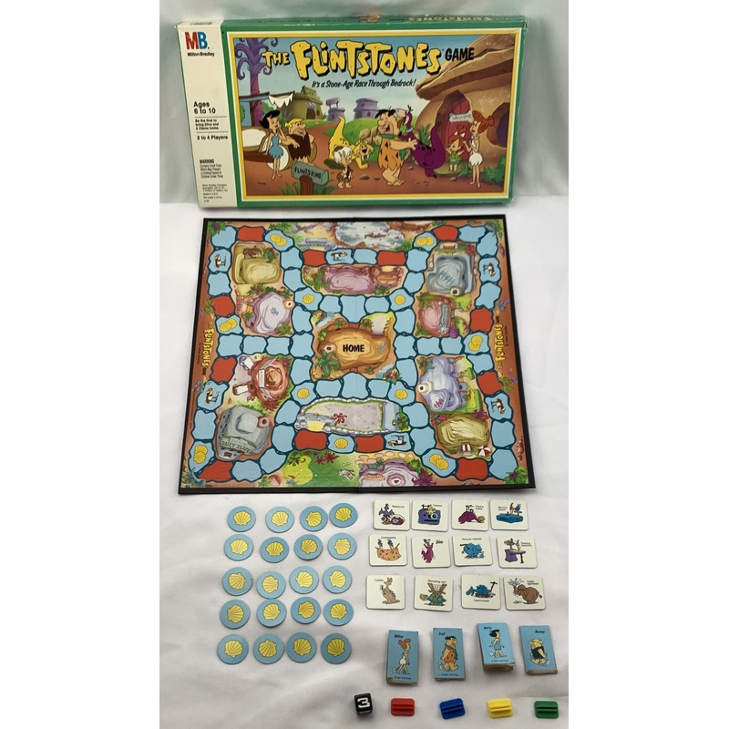 The Flintstones Board Game – 1991 – Milton Bradley – Great Condition