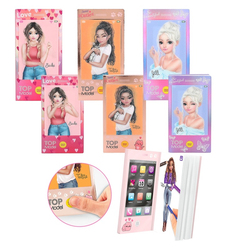 TOPModel Mini Colouring Book