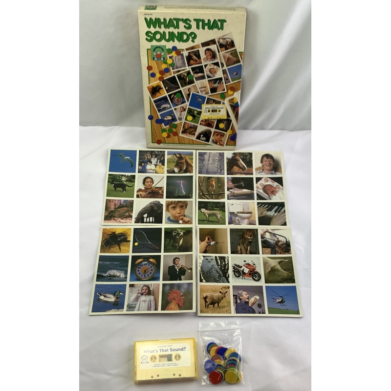 What’s That Sound Game – 1987 – Discovery Toys – Great Condition