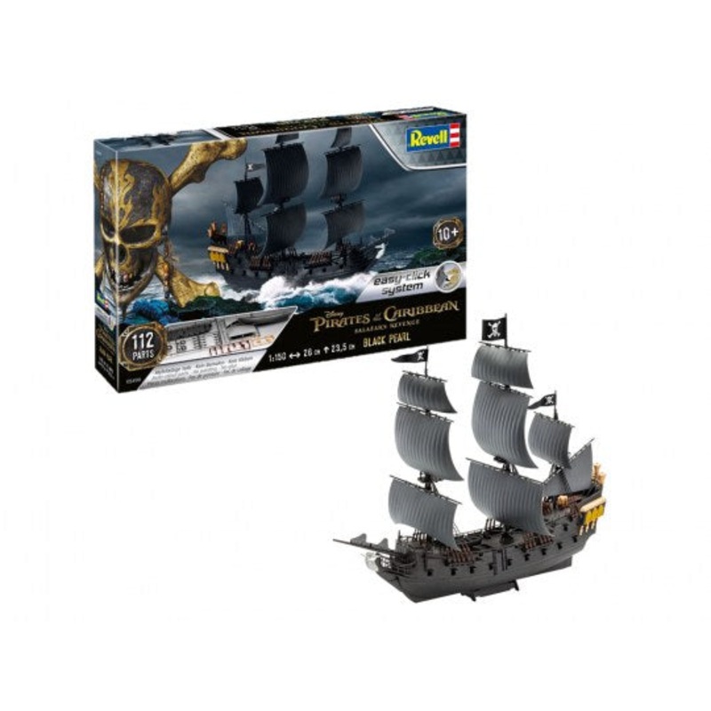 Black Pearl easy-click 1:150 Scale Kit