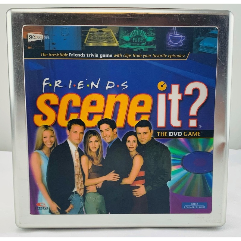 Friends Scene It Game in Tin – 2006 – Mattel – New