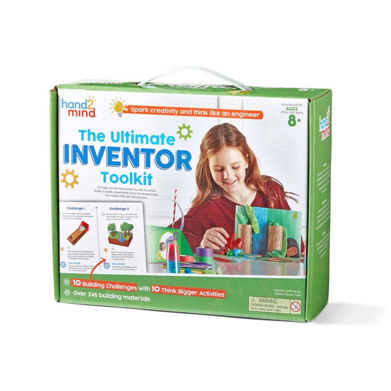 Hand2Mind – 93729 | Ultimate Inventor Toolkit 8+