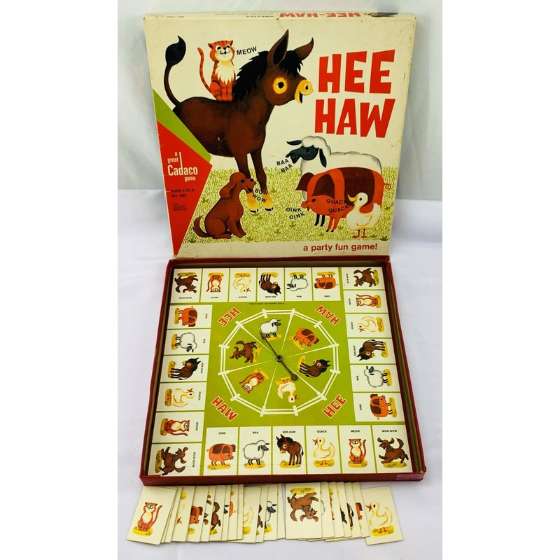 Hee Haw Game – 1970 – Cadaco – Great Condition