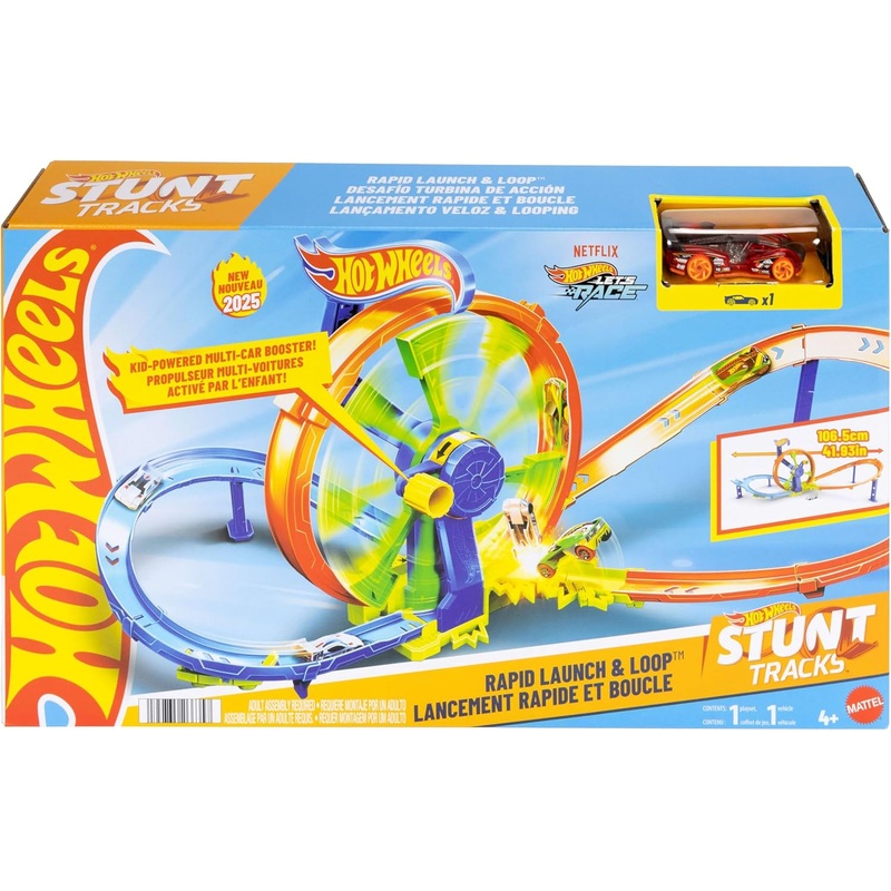 Hot Wheels Rapid Launch & Loop Playset