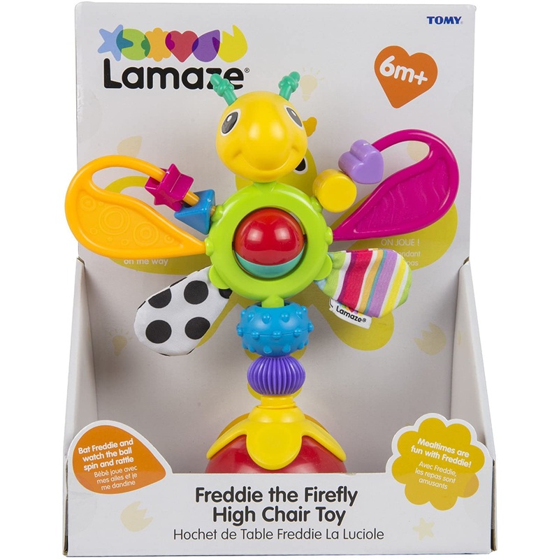 Lamaze Freddie the Firefly Highchair Rattle