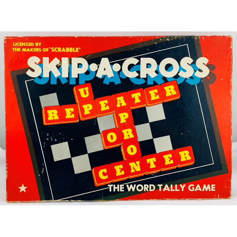 Skip A Cross Game – 1953 – Cadaco – Great Condition