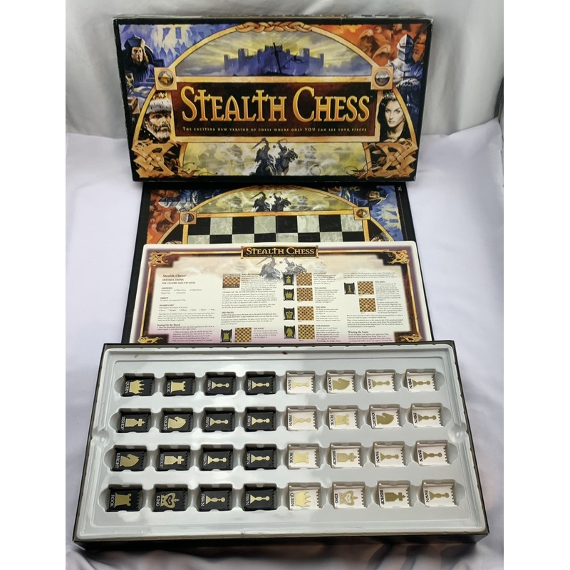 Stealth Chess Game – 1997 – Dice Corp – Great Condition