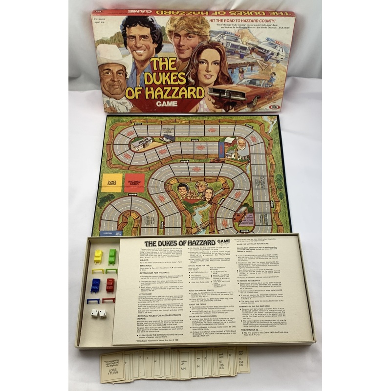 The Dukes of Hazzard Game – 1981 – Ideal – Great Condition