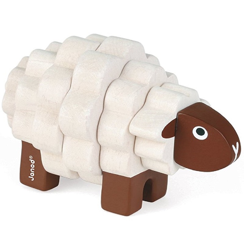 Wooden Sheep Animal Kit