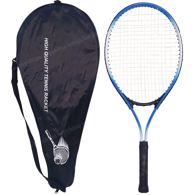 Adult Tennis Racket, Super Light Weight Tennis Racquets Shock-Proof and Throw-Proof,Include Tennis Bag Tennis Overgrip- M4 Blue