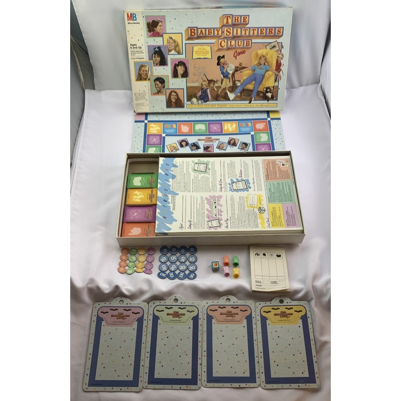 Babysitters Club Game – 1989 – Milton Bradley – Great Condition