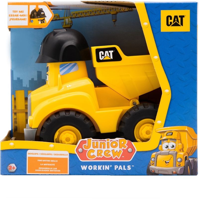 CAT Caterpillar – 82952 | CAT – Junior Crew Workin’ Pals – Dump Truck