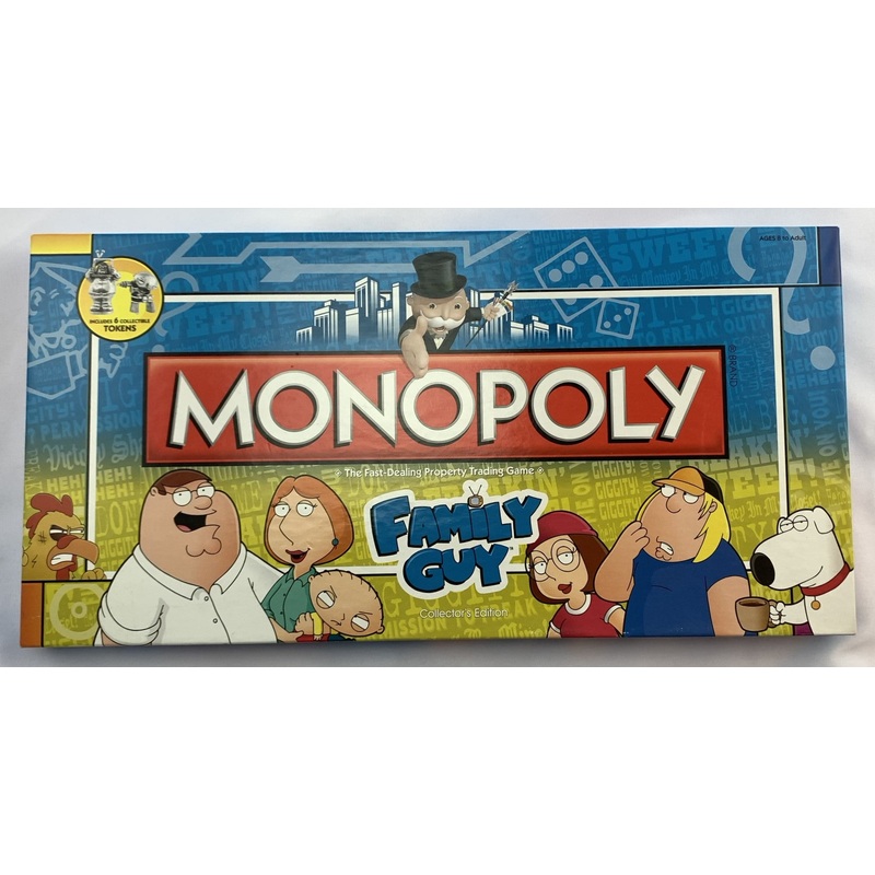 Family Guy Monopoly Game – 2010 – USAopoly – New Old Stock