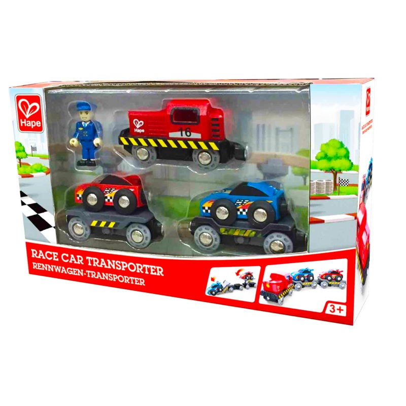 Hape – E3735 | Race Car Transporter