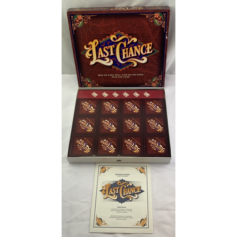 Last Chance Game – 1995 – Milton Bradley – New