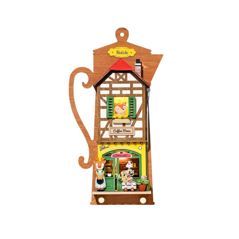 Rolife – DS020 | DIY Wall Hanging Miniature House Kit – Lazy Coffee House