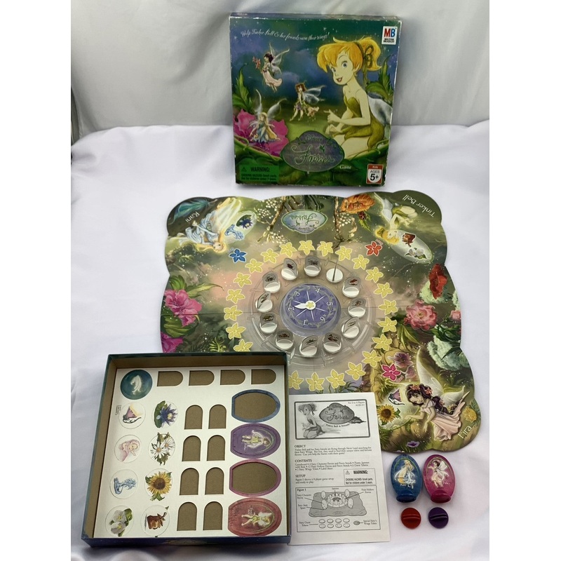 Disney Fairies Game – 2006 – Milton Bradley – Very Good Condition