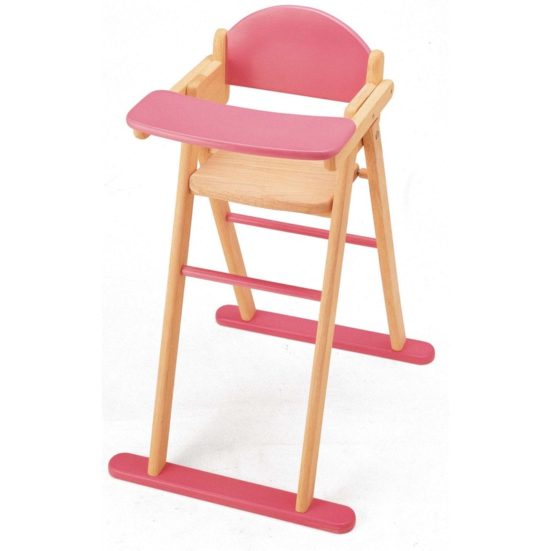 Doll’s Wooden High Chair
