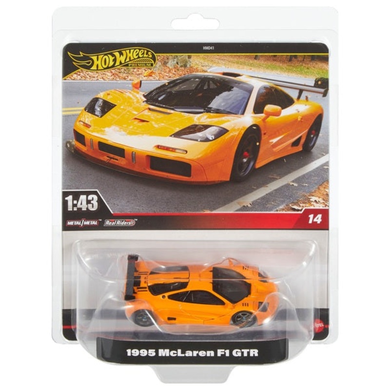Hot Wheels Premium McLaren F1 GTR 1:43