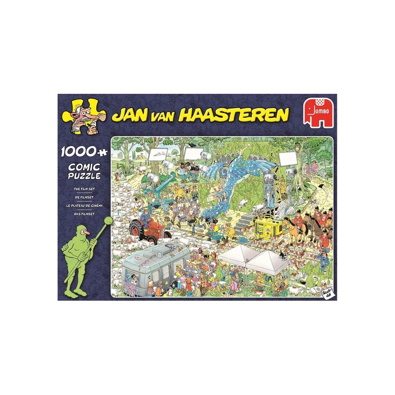 Jan Van Haasteren The Film Set Jigsaw Puzzle