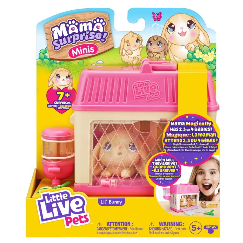 Little Live Pets Mamas Surprise Lil Bunny Playset