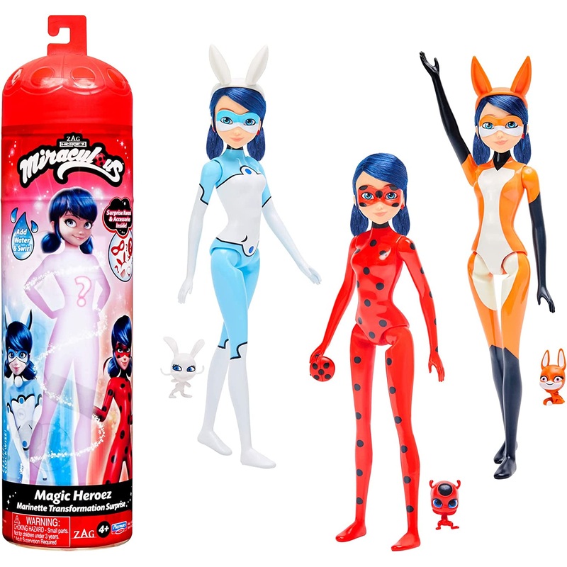 Miraculous Lady Bug Magic Heroes Assorted