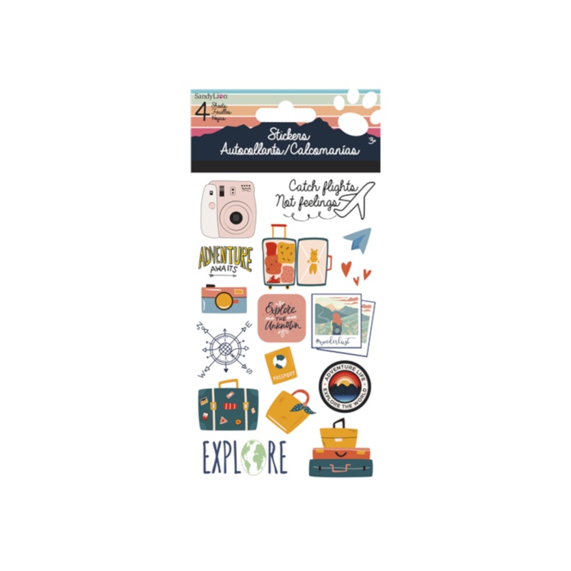 Sandylion – ST4189 | Cool Travel Stickers