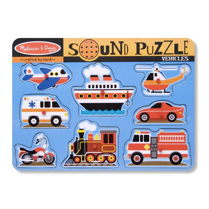 Sound Puzzle – Vehicles (8 Pieces)