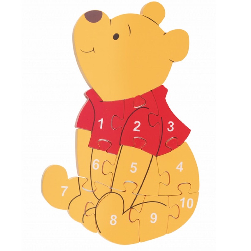 Winnie The Pooh Number Puzzle