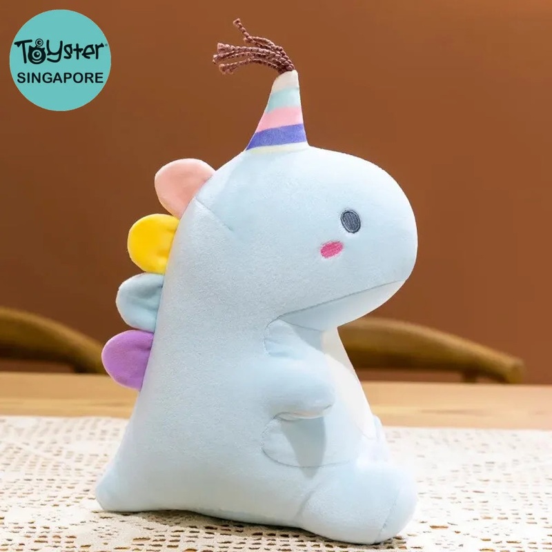 30cm Blue Cute Dinosaur Plush Toy