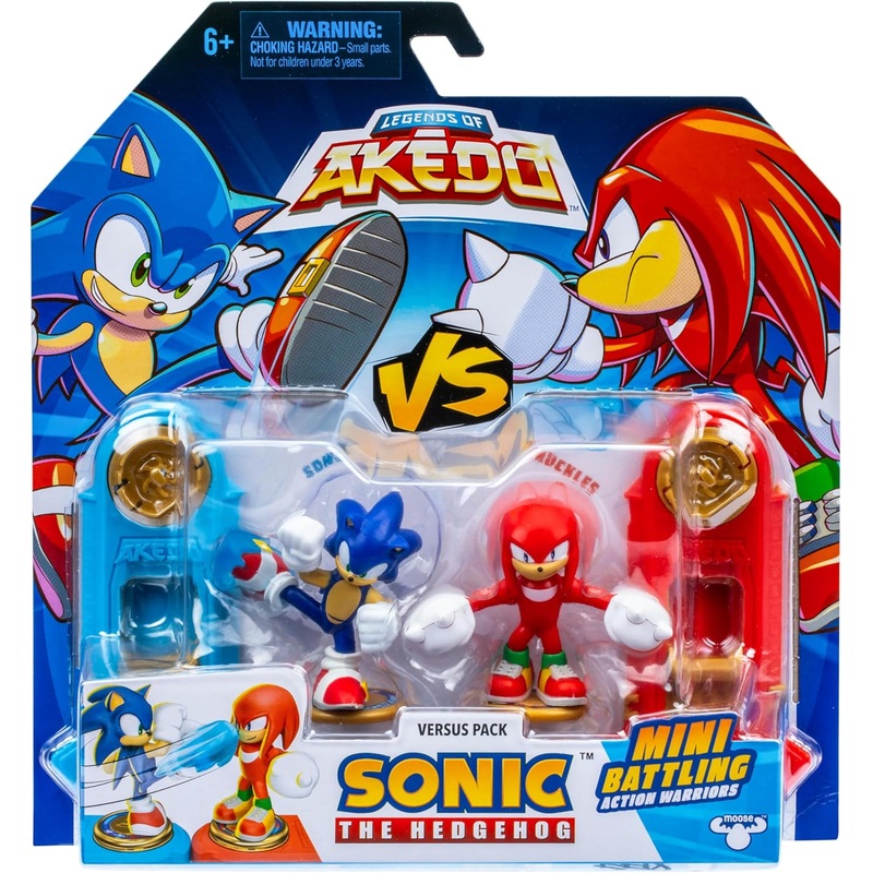 Akedo Sonic Versus Knuckles Pack