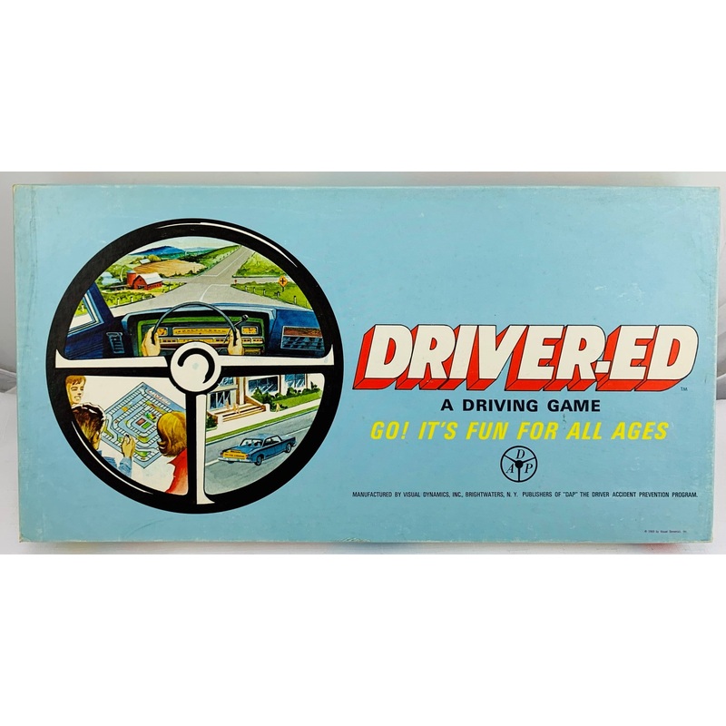 Driver Ed Game – 1969 – Visual Dynamics – Never Played