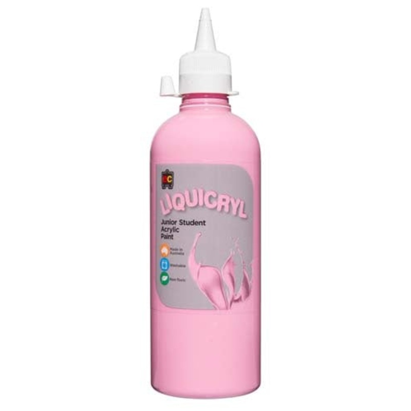 EC – Liquicryl Paint 500ml Pink
