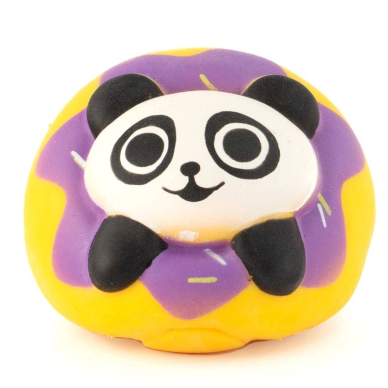 Keycraft Ltd. – NV562 | Squishy Panda Doughnut (Asst) (One per Purchase)