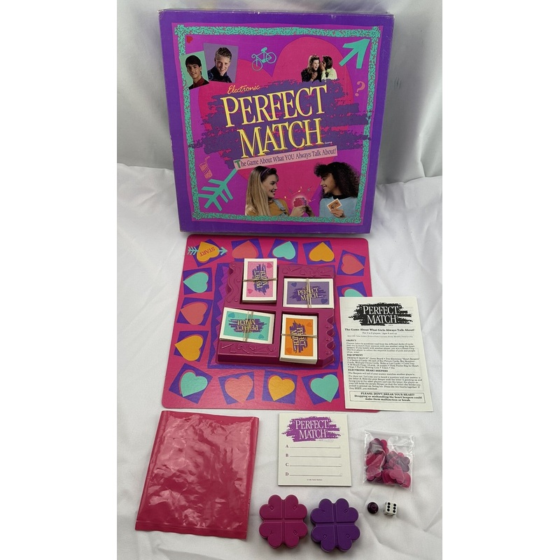 Perfect Match Game – 1991 – Parker Brothers – Great Condition