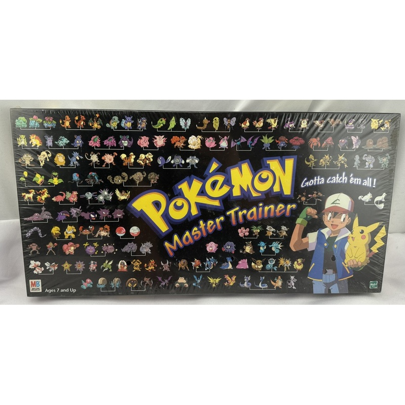 Pokmon Master Trainer Game – 1999 – Milton Bradley – New/Sealed