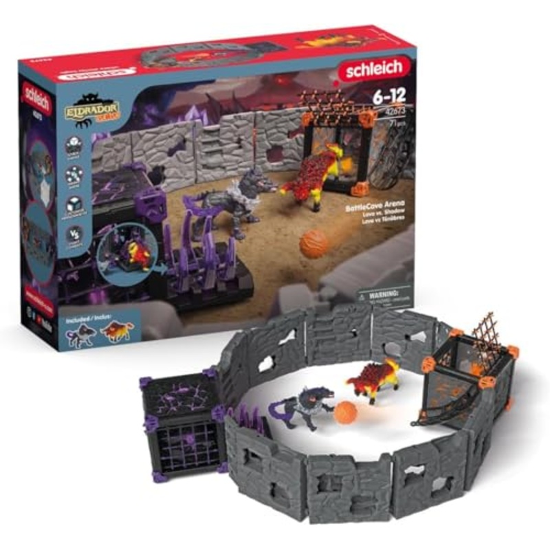 Schleich – 42673 | BattleCave Arena: Lava vs. Shadow