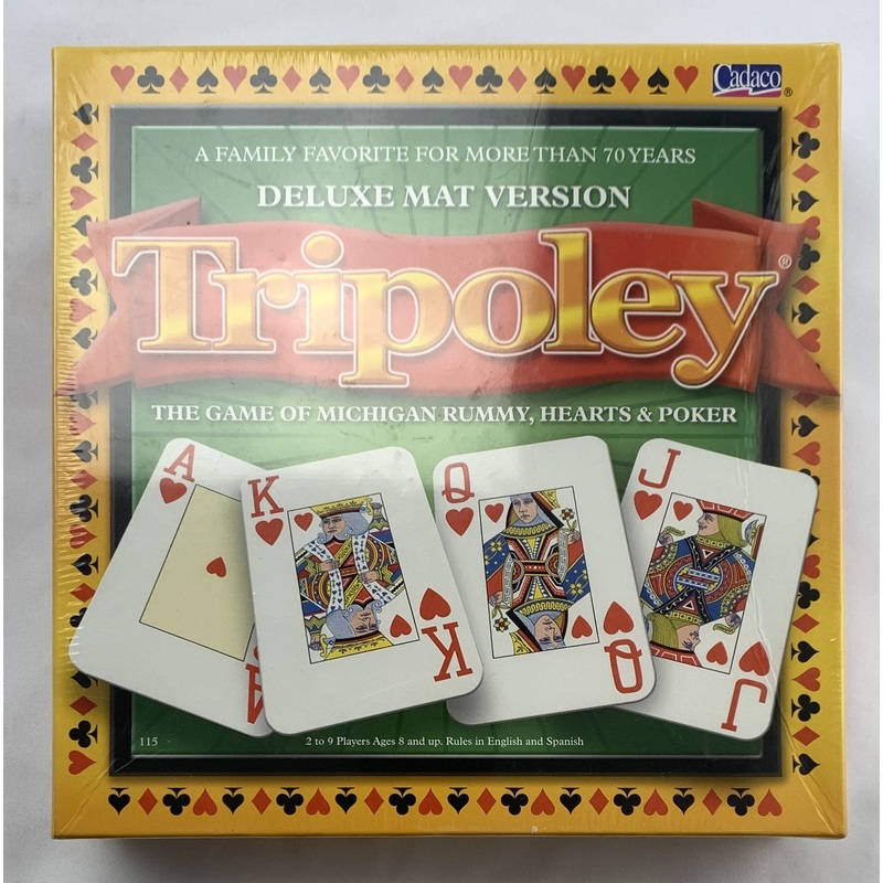 Tripoley Game – 2003 – Cadaco – New/Sealed