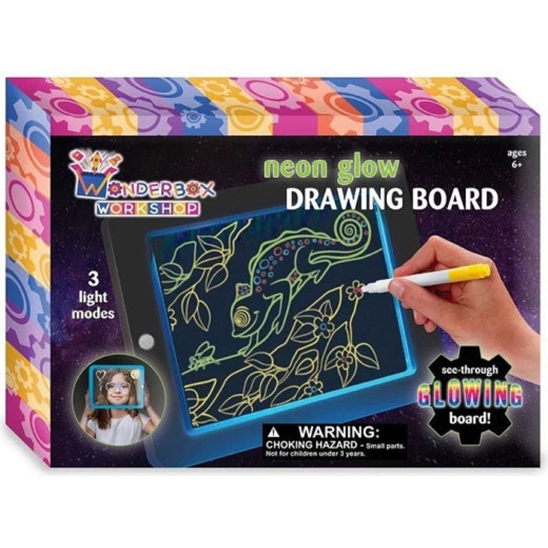 Wonderbox Workshop – WW036 | Neon Glow Drawing Board LED