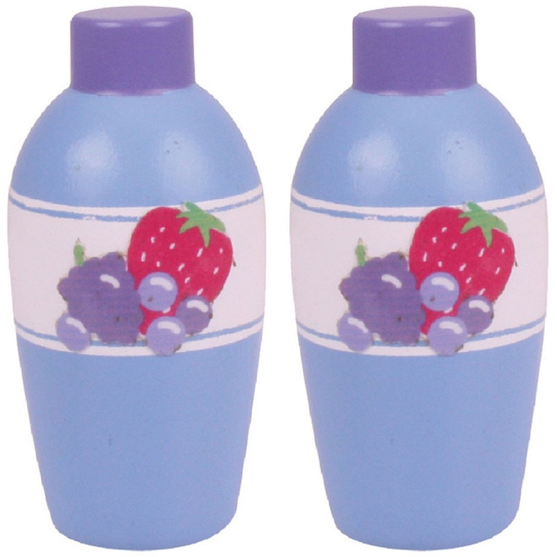 2 x Wooden Fruit Smoothies