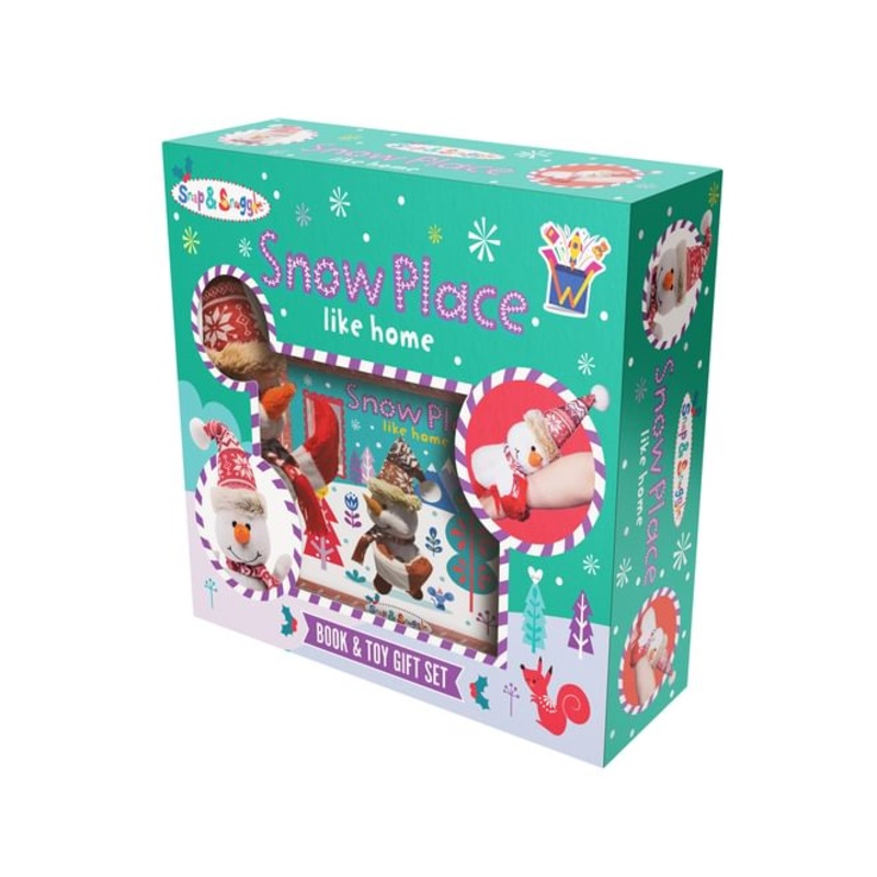Buddy & Barney – WW097 | Snap and Snuggle: Mini Snow Place Like Home in a Box